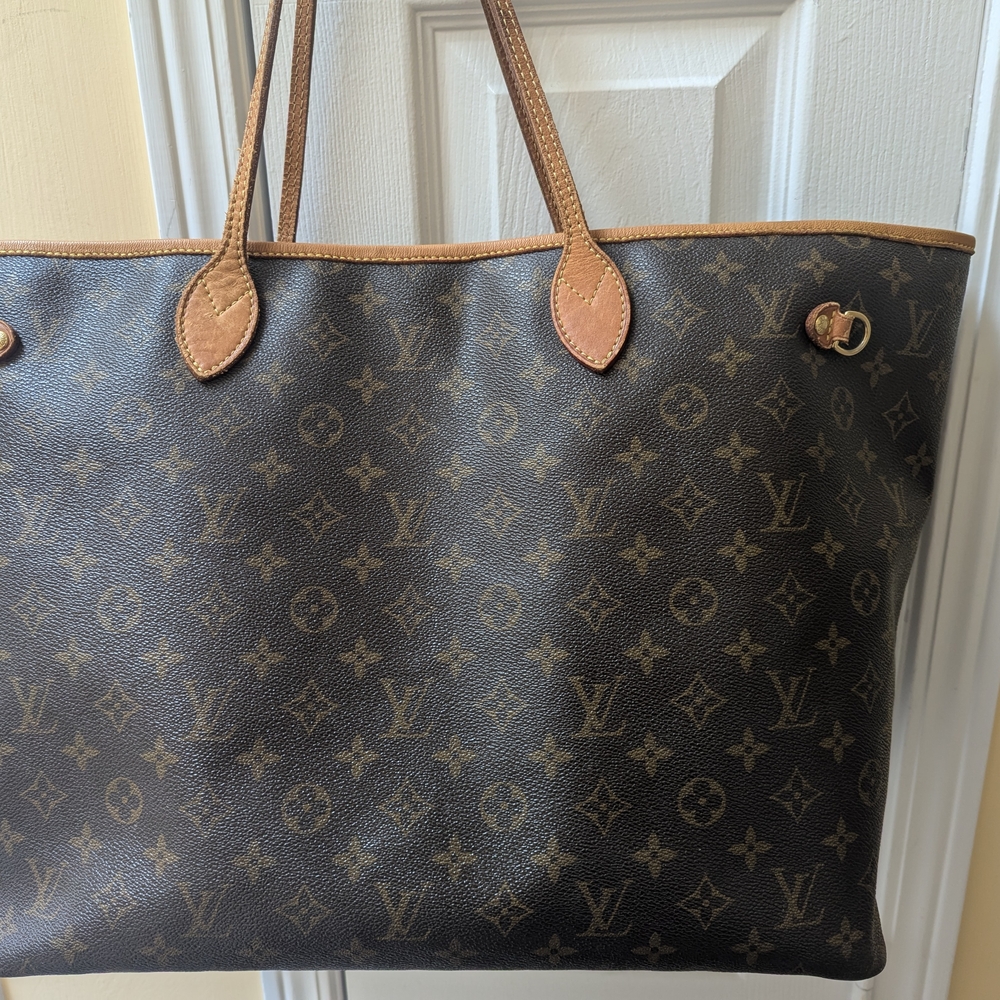 Louis Vuitton Brown Monogram Tote Bag